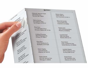 gift shop mailing labels