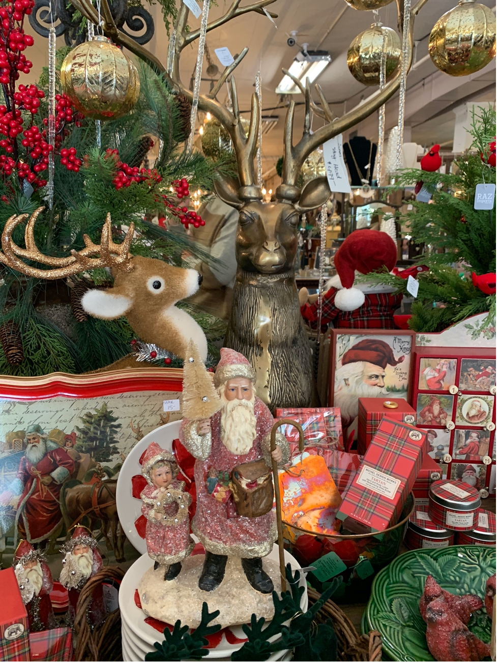 christmas retail display