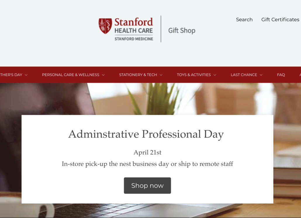 Stanford Health Care Gift Shop